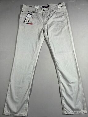 Atelier Gardeur $248 New Men’s Straight Jeans in Light Gray 38x32